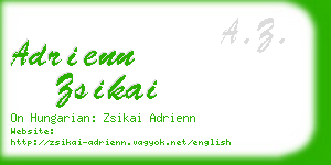 adrienn zsikai business card